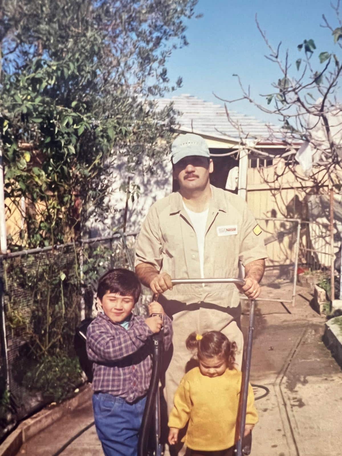 Jeff Mustapha in his early years